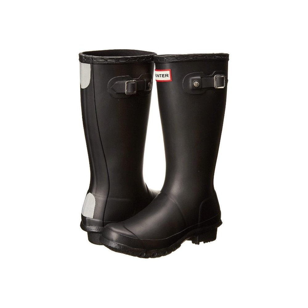 Hunter Black Rain Boots, Size 3